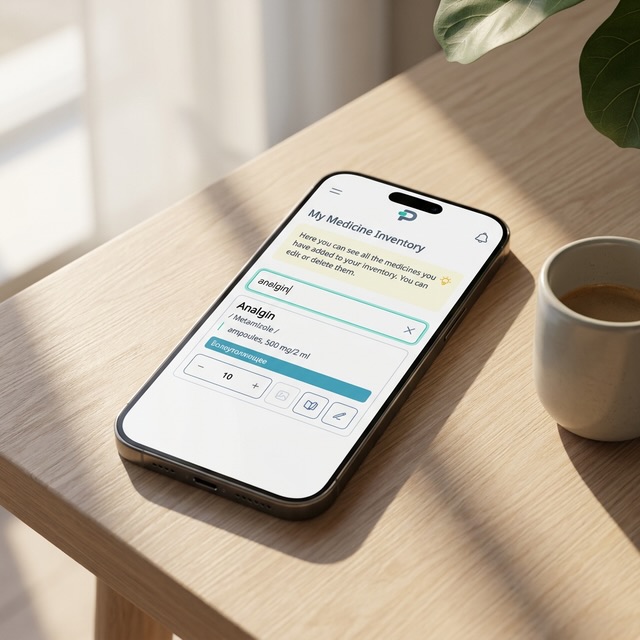 Pharmory App Laptop